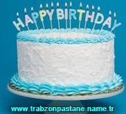 Trabzon Doğum günü pastası siparişi